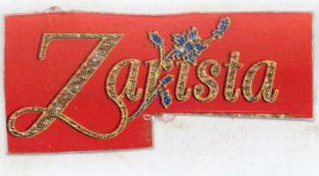 Zarista (label) Device mark 1515228 Trademark