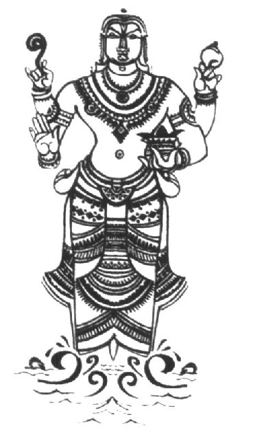 Lord Vishnu(device Device mark 1154285 Trademark