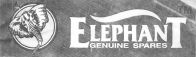 Elephant Genuine Spares (label) Device mark 1496570 Trademark