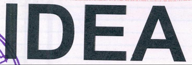 Idea (label) Device mark 1240711 Trademark