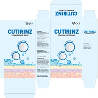 Cutirinz Foaming Face Wash Label Device mark 2743089 Trademark