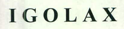 Igolax Device mark 2576904 Trademark