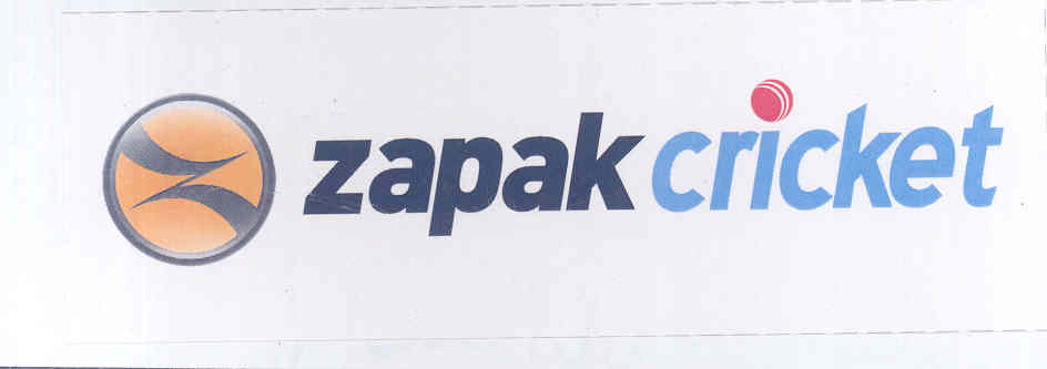 Zapak Cricket Device mark 1743224 Trademark