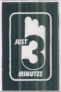 Just 3 Minutes ( Device) Device mark 1322376 Trademark