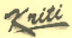 Kriti Device mark 1049974 Trademark