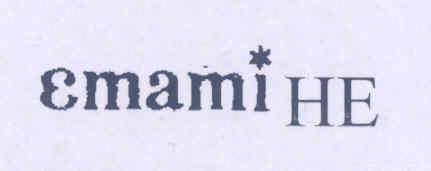 Emami He Device mark 1599403 Trademark