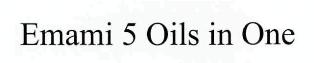 Emami 5 Oils In One Device mark 2573542 Trademark