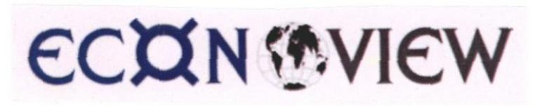 Econ View (device Of Globe) Device mark 1677829 Trademark