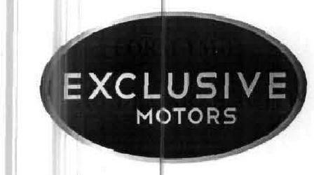 Exclusive Motors Device mark 1875040 Trademark