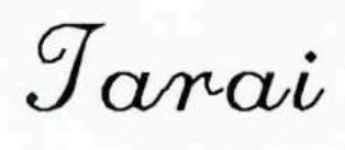 Tarai Device mark 2632248 Trademark