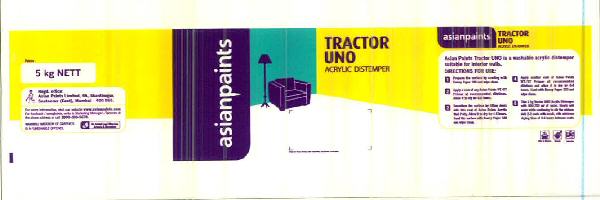 Asianpaints Tractor Uno Acrylic Distemper Device mark 2643429 Trademark