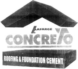 Concreto, (de. Of Roof) Device mark 1160536 Trademark
