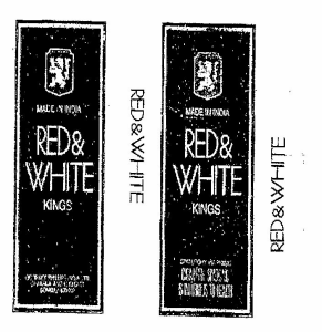 Red & White Kings Device mark 579846 Trademark