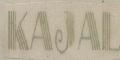 Kajal (label) Device mark 462348 Trademark