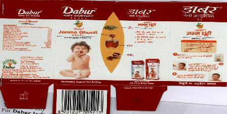 Dabur Baby Ayurvedic Range With Device Device mark 1793092 Trademark