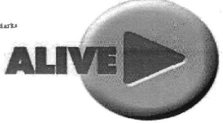 Alive (device) Device mark 2413295 Trademark