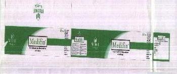 Medifin With Label Device mark 1418376 Trademark