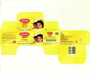 Fem Turmeric (label) Device mark 2716464 Trademark