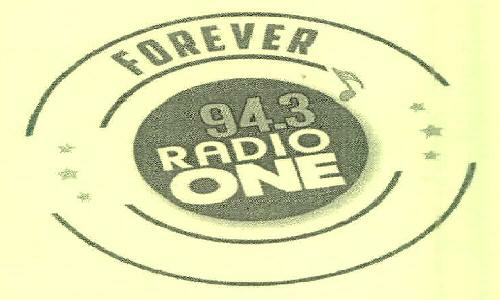 Forever 94.3 Radio One Device mark 2543523 Trademark