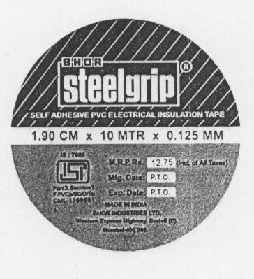 Bhor Steel Grip Device mark 1000872 Trademark