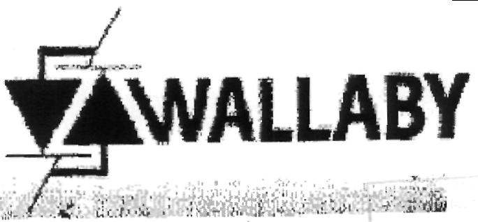 Z Wallaby (device) Device mark 2276633 Trademark