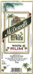 Mcdowell"s, No.1, White Rum Device mark 1790692 Trademark