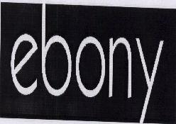 Ebony (label) Device mark 1651554 Trademark