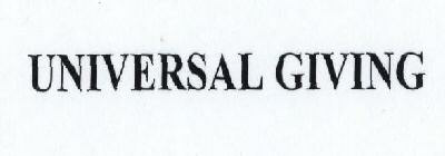 Universal Giving Device mark 1501195 Trademark