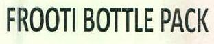Frooti Bottle Pack Device mark 2654720 Trademark