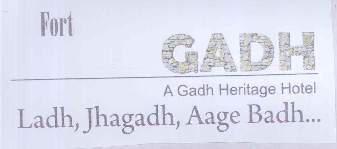 Gadh A Gash Heritage Hotel Device mark 1698356 Trademark
