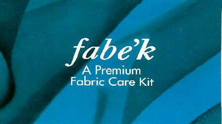 Fabe'k A Premium Fabric Care Kit (label) Device mark 1555365 Trademark