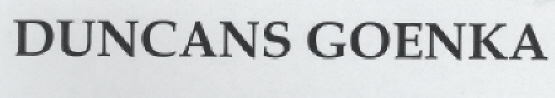 Duncans Goenka Device mark 1779664 Trademark