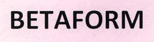 Betaform Device mark 2249458 Trademark