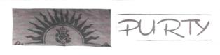 Purty(device) Device mark 2818164 Trademark