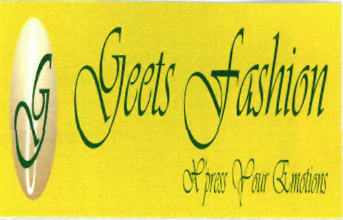 Geets Fashion (label) Device mark 2282157 Trademark