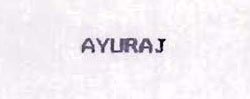 Ayuraj Device mark 973621 Trademark