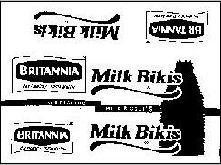 Milk Bikis (device) Device mark 809239 Trademark