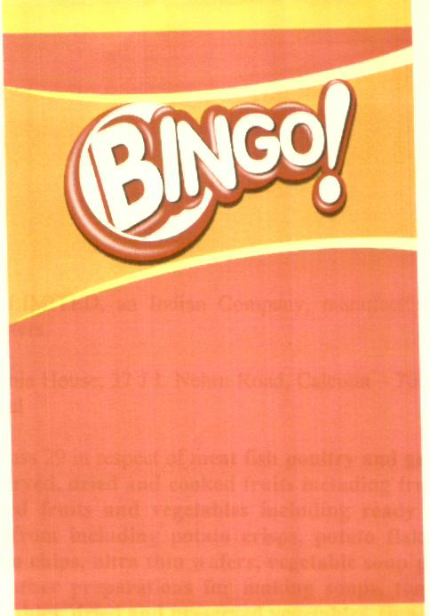 Bingo! Device mark 1516938 Trademark