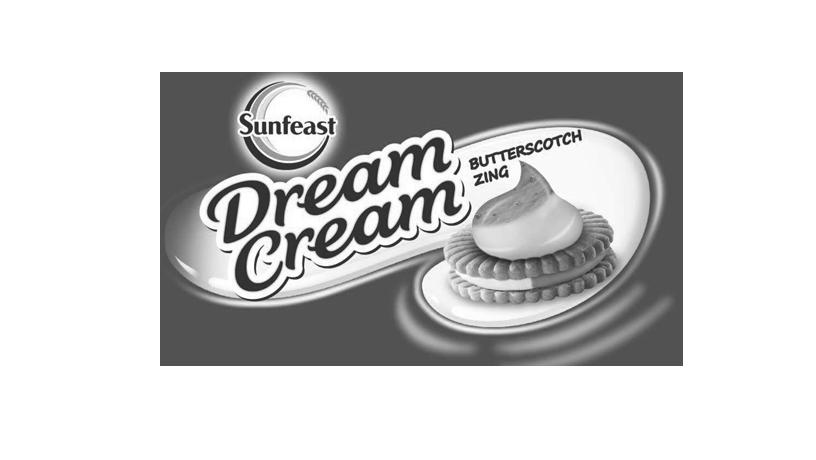 Sunfeast Dream Cream Butterscotch Zing Device mark 2609293 Trademark