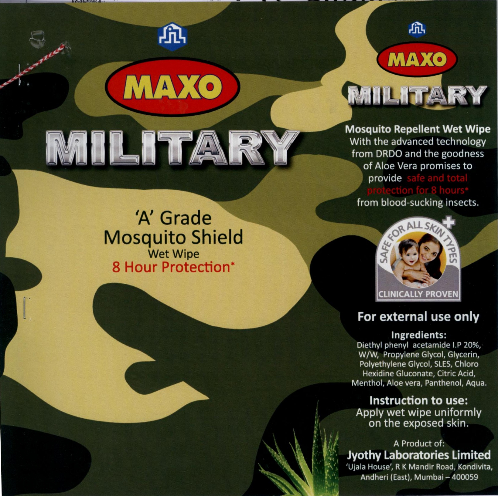 Maxo Military Device mark 1923069 Trademark
