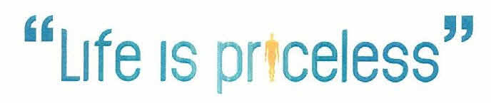 "life Is Priceless" Device mark 2891182 Trademark