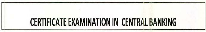 Certificate Examination In Central Banking Device mark 2595842 Trademark