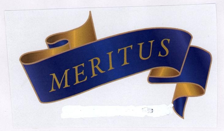 Meritus (label) Device mark 1796810 Trademark