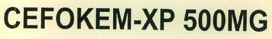 Cefokem-xp 500mg Device mark 2696496 Trademark