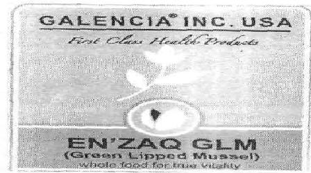 Galencia Inc .usa (label) Device mark 2096438 Trademark