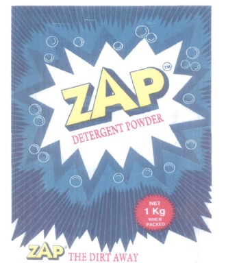 Zap Detergent Powder Device mark 795122 Trademark