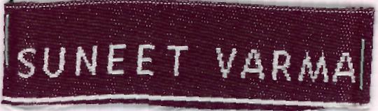 Suneet Varma (logo) Device mark 2231896 Trademark