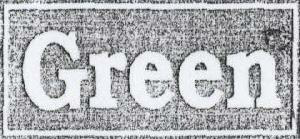 Green With Device Device mark 1656129 Trademark