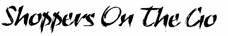 Shoppers On The Go (letter Written In Special Form) Device mark 1470071 Trademark