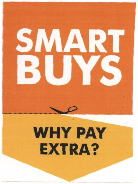 Smart Buys (label) Device mark 1659346 Trademark